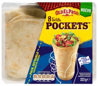Tortillas Pockets Old El Paso 8 un. Tortillas Pockets Old El Paso 8 un.