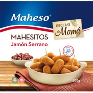 Mini croquetas jamón Maheso 400 g.