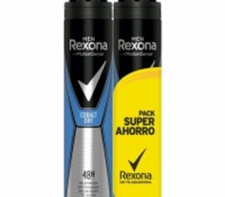 Desodorante spray Rexona pack-2×200 ml.