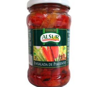 Ensalada pimientos Alsur 275 g.
