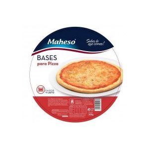 Bases pizza Maheso pack-3x125 g.