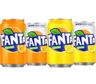 Fanta zero lata 33 cl. Fanta zero lata 33 cl.