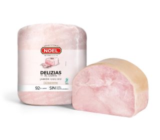 Jamón cocido extra Delizia Noel, 250 g. Jamón cocido extra Delizia Noel, 250 g.