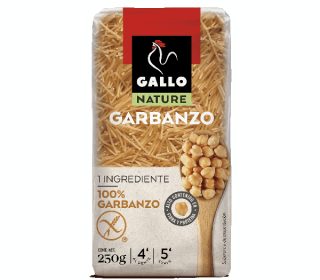 Pastas Gallo Nature garbanzo fideo 250 g. Pastas Gallo Nature garbanzo fideo 250 g.