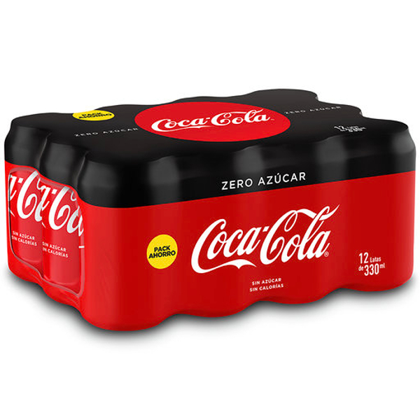 Coca Cola zero pack-12×33 cl.