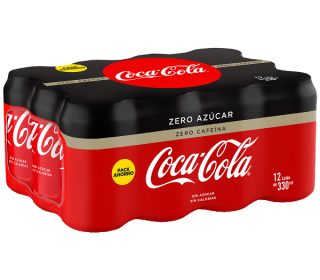 Coca Cola zero/zero pack-12×33 cl. Coca Cola zero/zero pack-12×33 cl.