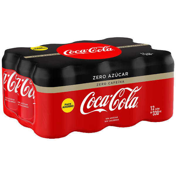 Coca Cola zero/zero pack-12×33 cl.