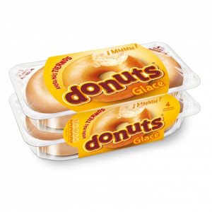 Donuts glacé rr pack-4 un.