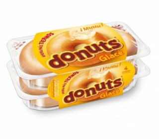 Donuts glacé rr pack-4 un.