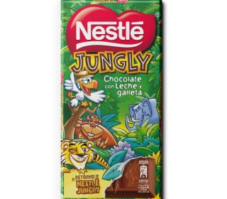 Chocolate Nestlé Jungly 125 g. Chocolate Nestlé Jungly 125 g.