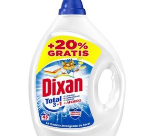 Gel detergente Dixan 37 dosis + 8 dosis Gel detergente Dixan 37 dosis + 8 dosis