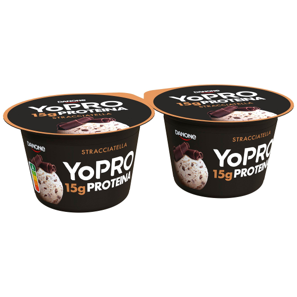 Yopro straciatella pack-2×160 g.