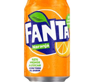 Fanta naranja lata 33 cl. Fanta naranja lata 33 cl.