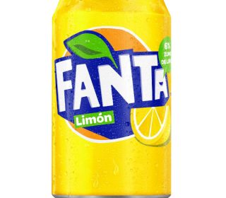 Fanta limón lata 33 cl. Fanta limón lata 33 cl.