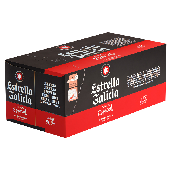 Cerveza Estrella de Galicia pack-12×33 cl.