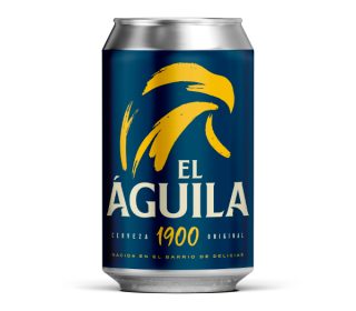 Cerveza El Águila lata 33 cl. Cerveza El Águila lata 33 cl.