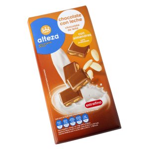 Chocolate extrafino almendra Alteza 150 g.