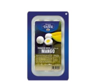 Perlas queso rellenas mango El Pastor 125 g.