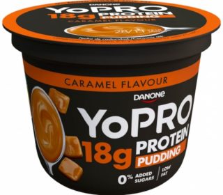 Yopro pudding caramelo 180 g.