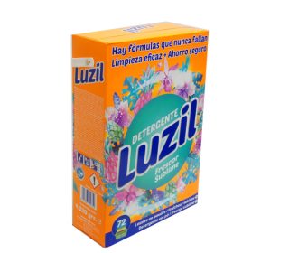 Detergente polvo Luzil Sublime 72 dosis