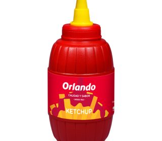 Ketchup Orlando barrilito 300 g.