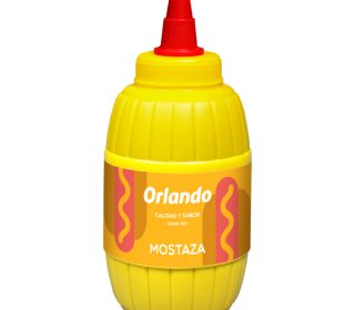 Mostaza Orlando barrilito 290 g.