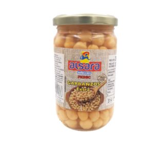 Garbanzos cocidos Alsara 215 g.