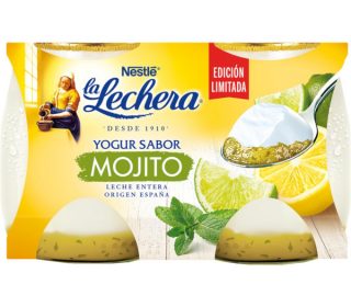 Yogur sabor mojito La Lechera pack-2×125 g