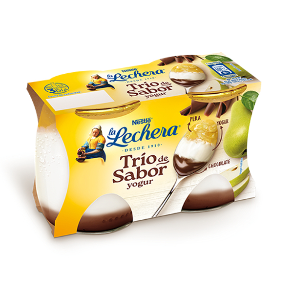 Yogur trio La Lechera pack-2×120 g