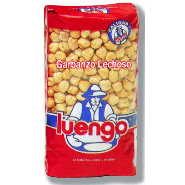 Garbanzos lechosos Luengo 500 g