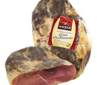 Centro jamón curado gran rendimiento Navidul, 250 g