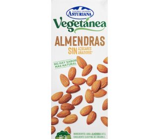 Vegetánea almendras sin azúcares añadidos 1 Lt