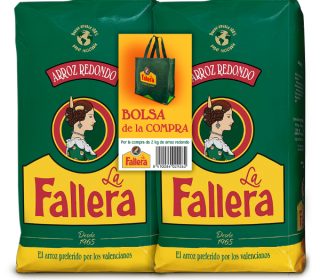 Arroz La Fallera pack-2×1 Kg. + regalo