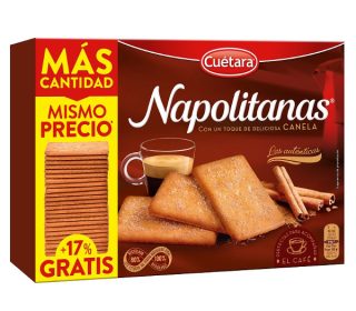 Galletas Cuétara Napolitanas 426 g +17% gratis