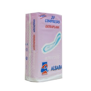 Compresas Alsara extraplana 20 un.