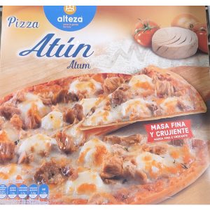 Pizza atún Alteza masa fina 385 g
