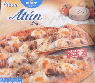 Pizza atún Alteza masa fina 385 g