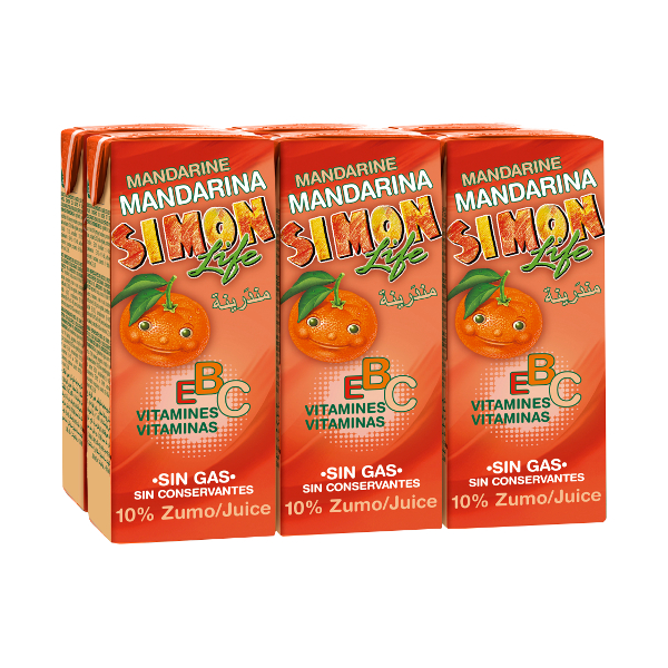 Refresco Simon Life pack-6×200 ml.