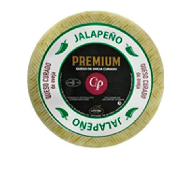 Queso curado oveja jalapeño Premium, 250 g
