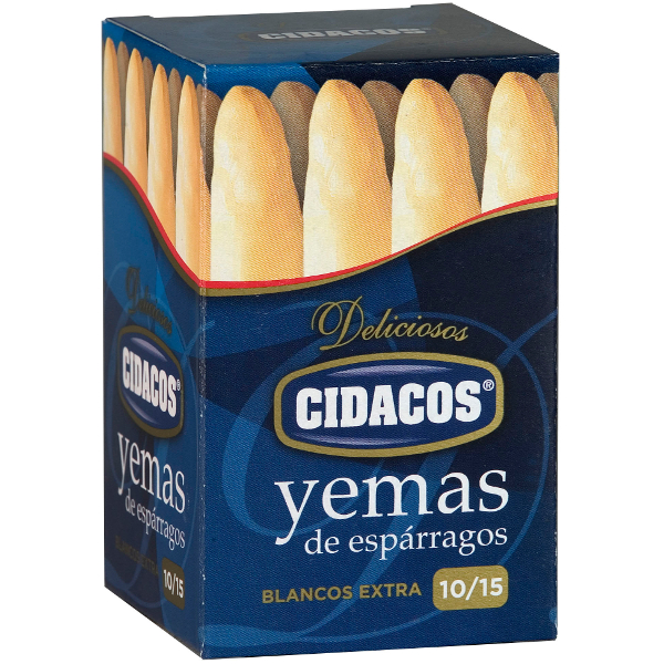 Espárragos yemas Cidacos 10/15f., 100g
