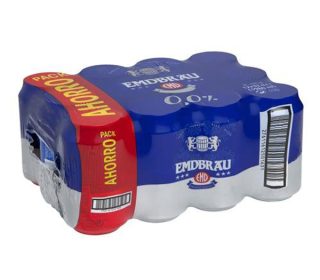Cerveza 0,0% alcohol Emdbräu pack-12×33 cl
