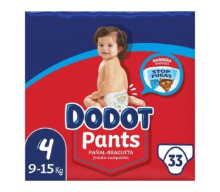 Dodot pants talla 4  33 un