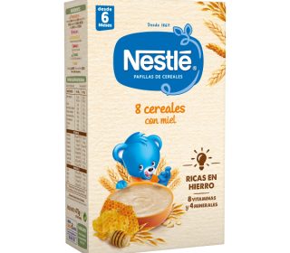 Papillas Nestlé 8 cereales 475 g