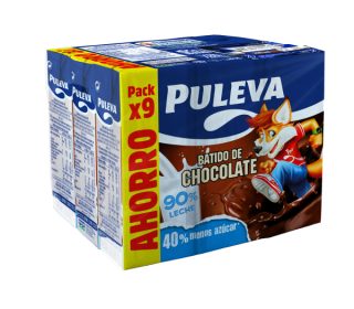 Batidos Puleva cacao pack-9×200 ml