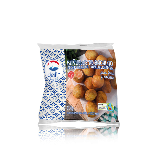 Buñuelos bacalao Delfín 300 g