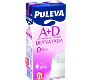 Leche Puleva desnatada 1 lt