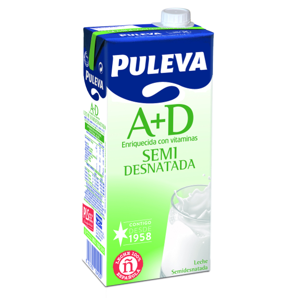 Leche Puleva semi 1 Lt