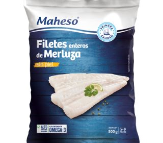 Filete merluza argentina sin piel Maheso 500 g