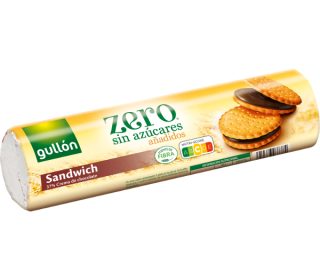 Galletas Gullón zero rellena choco 250 g