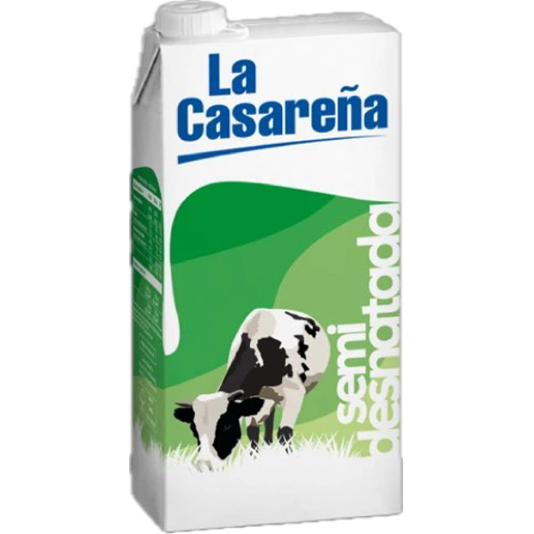 Leche Casareña semi 1 Lt